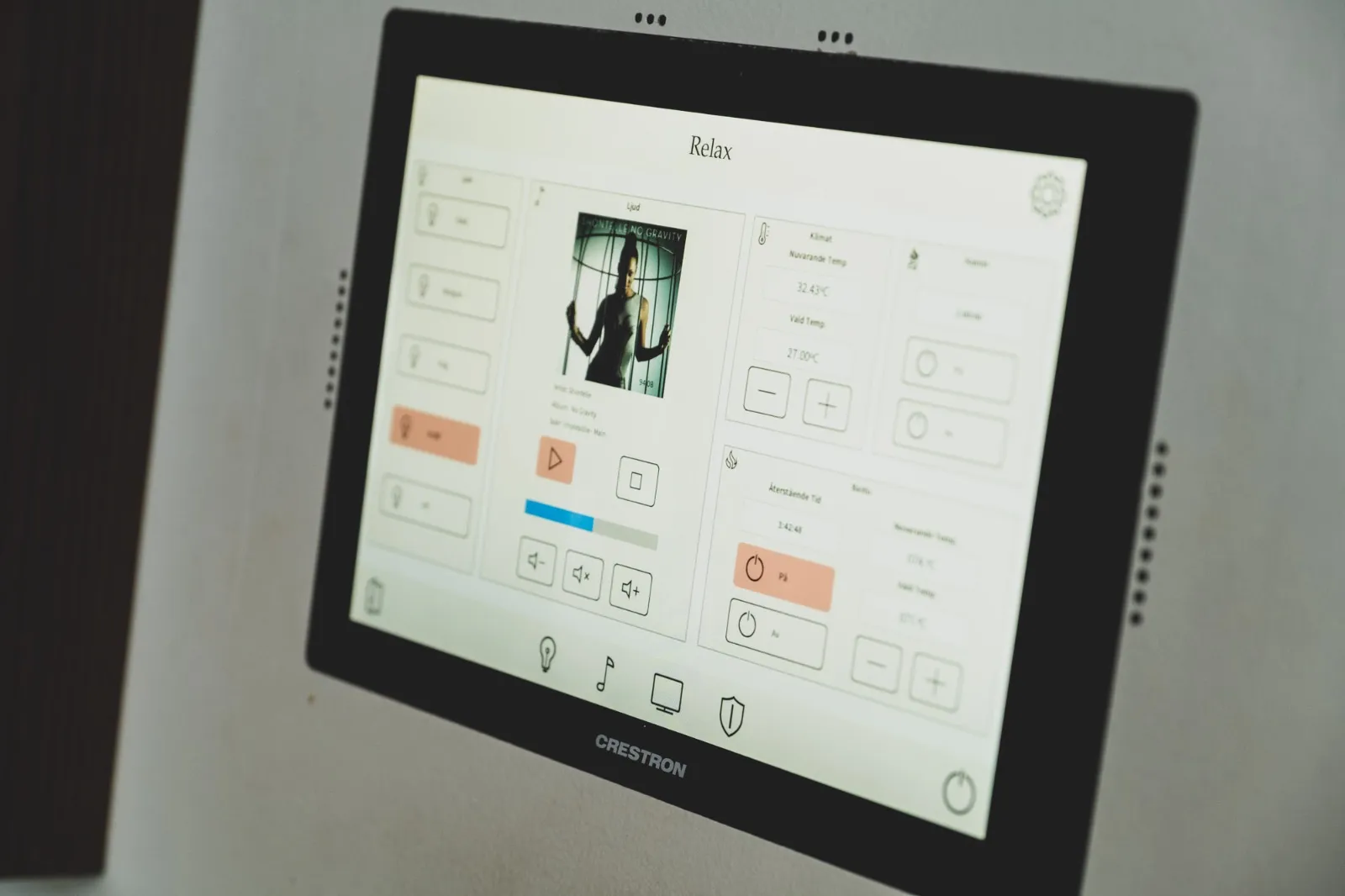 Smart styrpanel