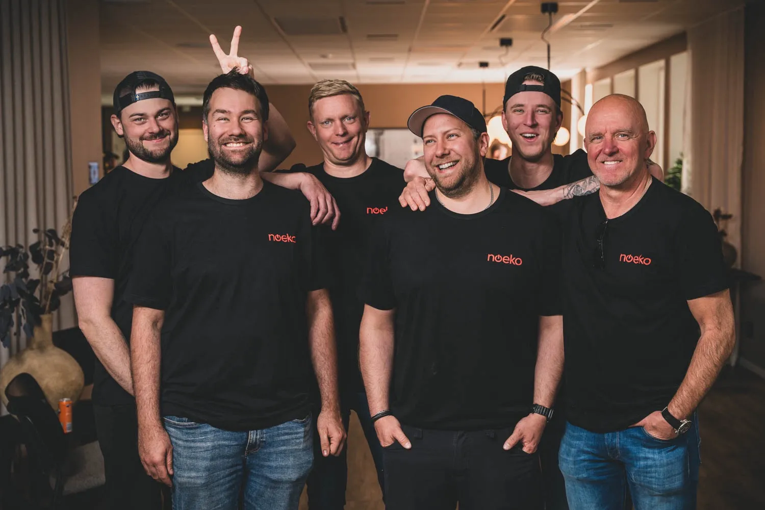 Noeko-teamet samlat i Karlstad